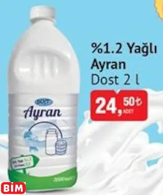 DOST %1.2 YAĞLI AYRAN DOST %1.2 YAĞLI AYRAN